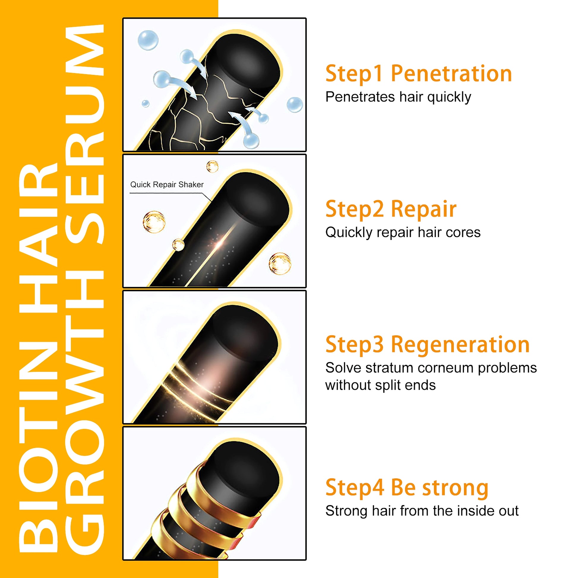 ELLHOE™ Biotin Hair Growth Spray – Strength Starts at the Root - enhanced image 1