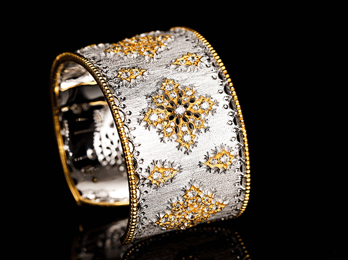 European And American Retro Classic Snowflake Bracelet - enhanced image 1