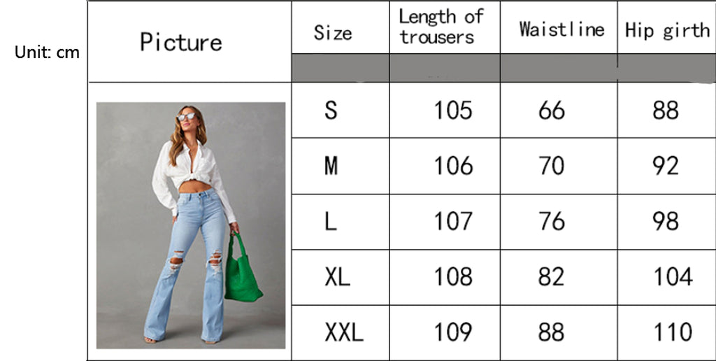Fashion Temperament Wide-leg Jeans Women - enhanced image 1