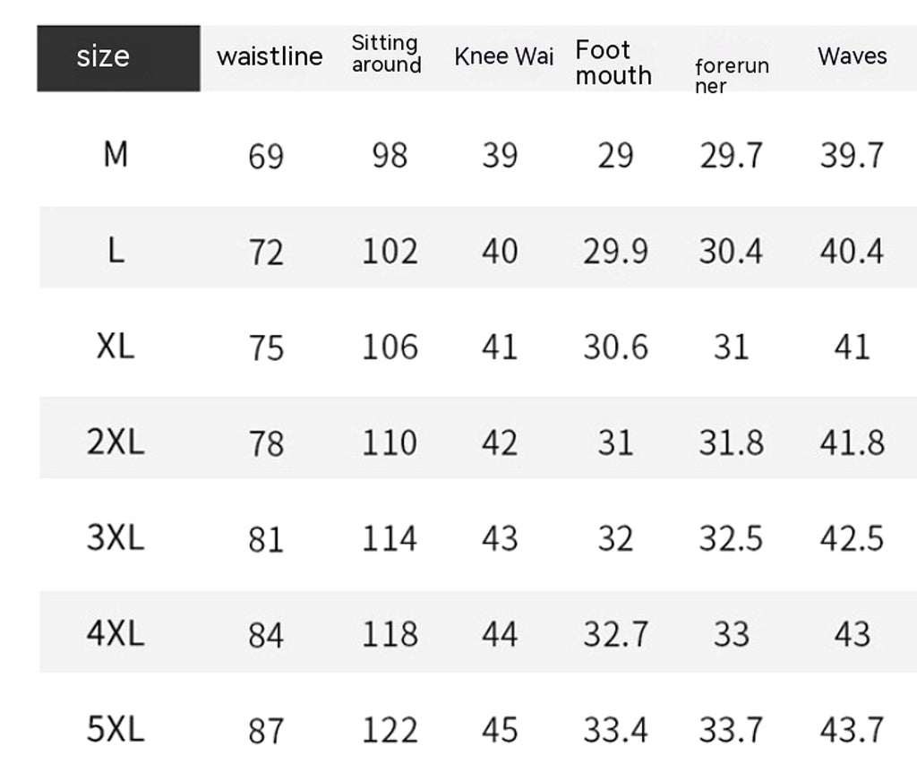Fleece Lined Padded Warm Keeping Track  Loose Casual (Jeans & Pants) - enhanced image 1