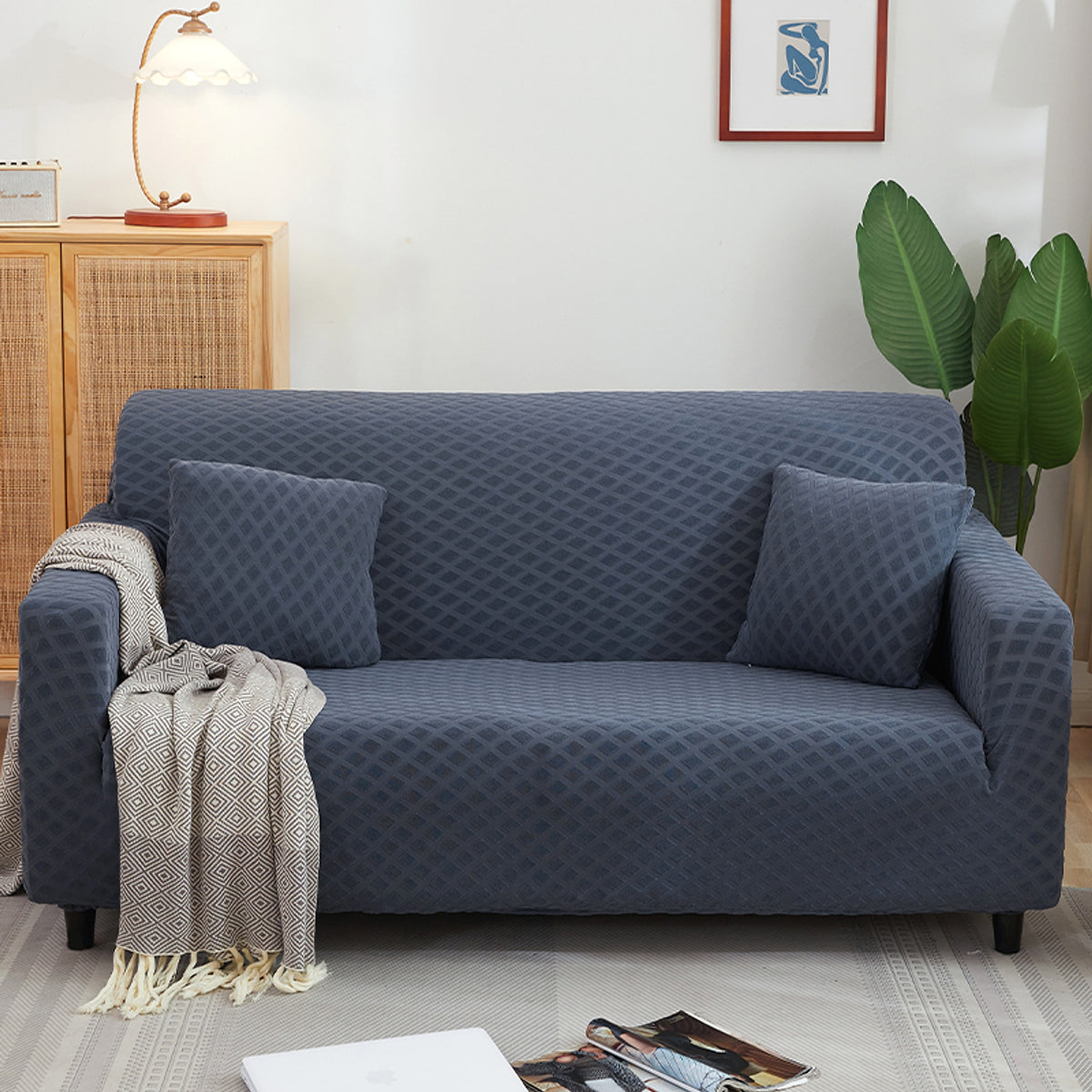 FlexLuxe™ – Full Stretch Sofa Cover for Modular Sofas - enhanced image 1