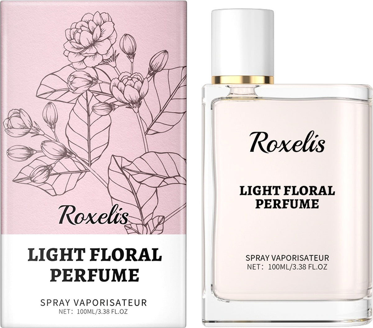 Fragrant Light Floral Perfume Spray Fragrance Lasting Parfum Women - enhanced image 1