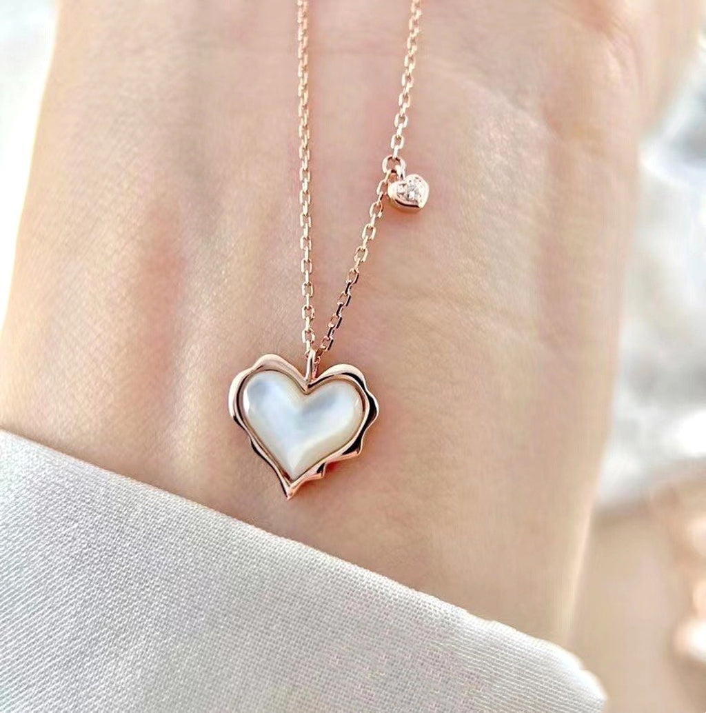 LuxeJewels™ - Gilded Love – 18K Rose Gold Collar Chain Set - enhanced image 1