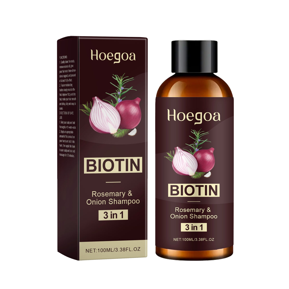 Hoegoa™ 3-in-1 Onion Shampoo – Growth, Strength & Shine - enhanced image 1