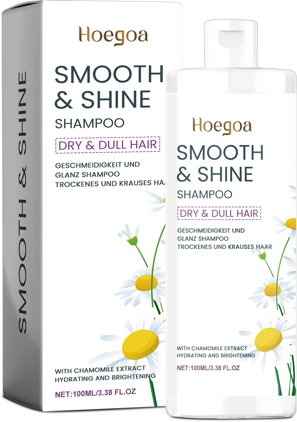 Hoegoa Chamomile Shampoo for Smooth & Shine - enhanced image 1