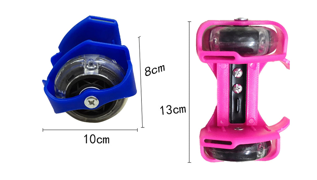 Hot Wheels Heelys Children Pvc Wheel Luminous Roller Skates - enhanced image 1