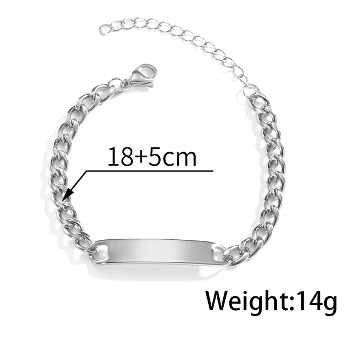 Laser Engraved Eye Photo Bracelet - enhanced image 1