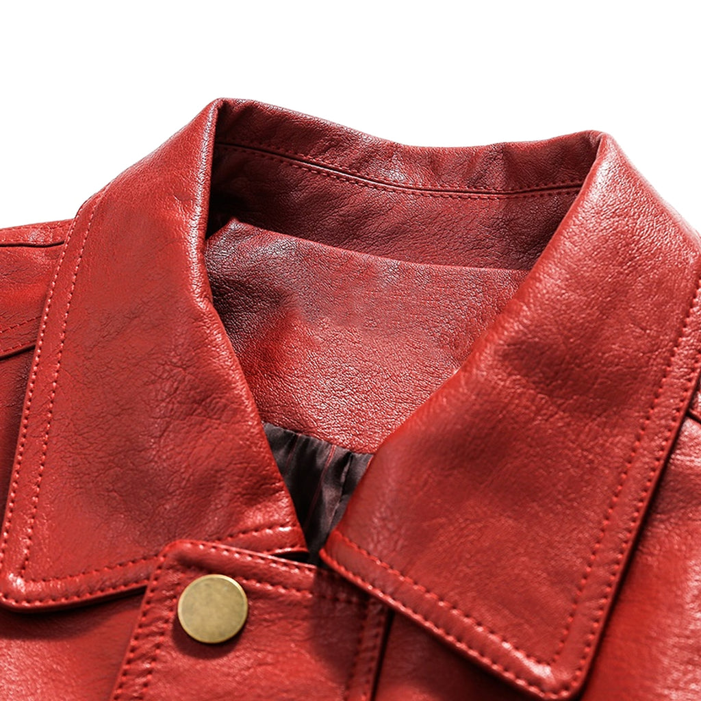 Leather Jacket Men And Women Special - enhanced image 1
