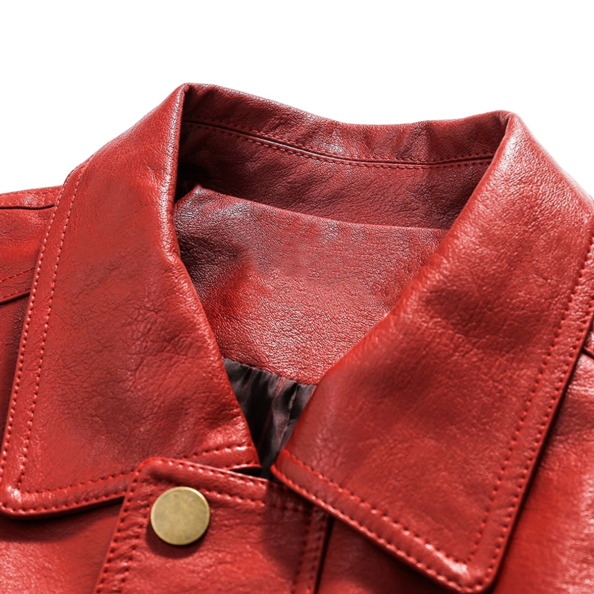 Leather Jacket Men And Women Special - enhanced image 1