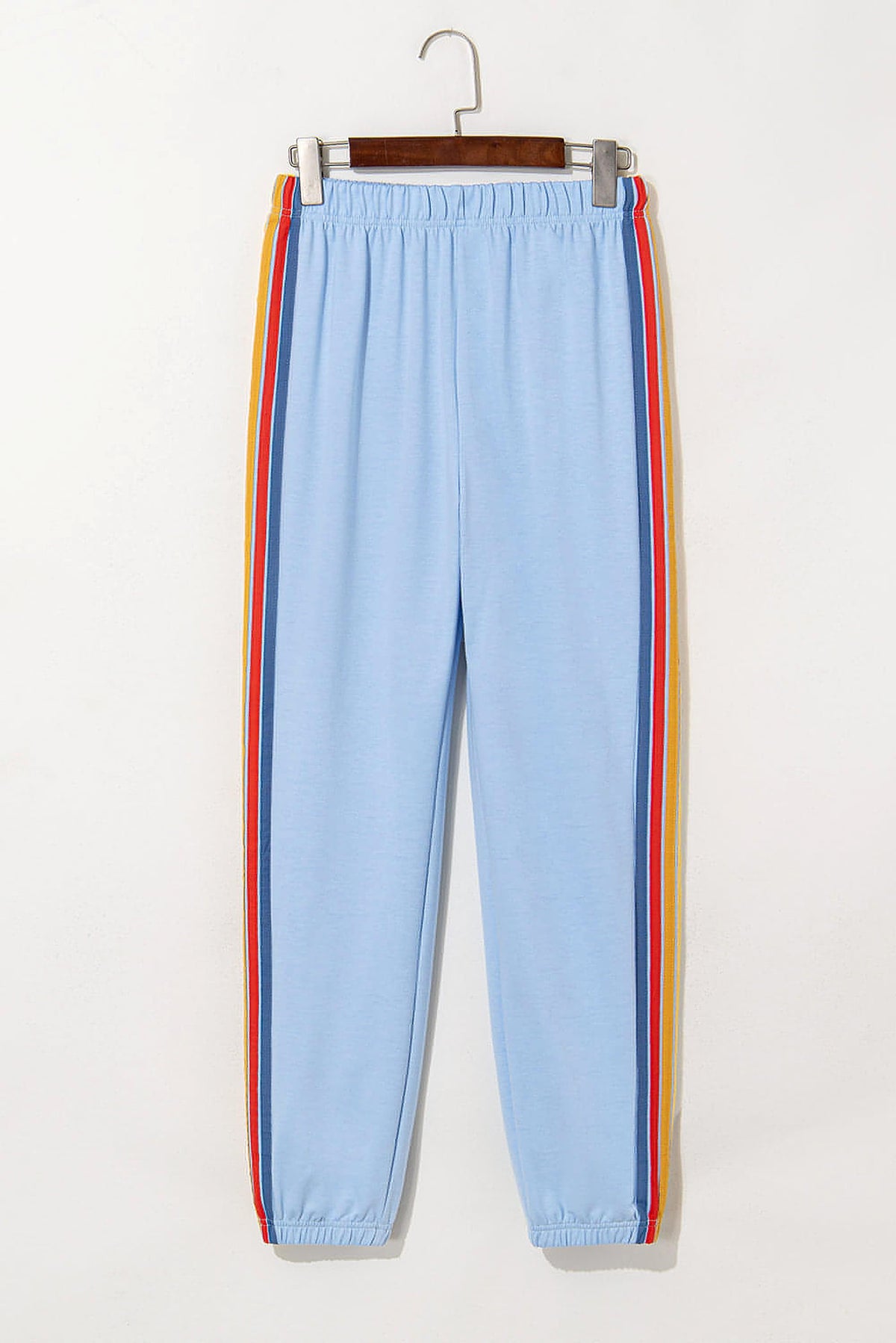 Light Blue Counting Rainbows High Waist Sweatpants - enhanced image 1