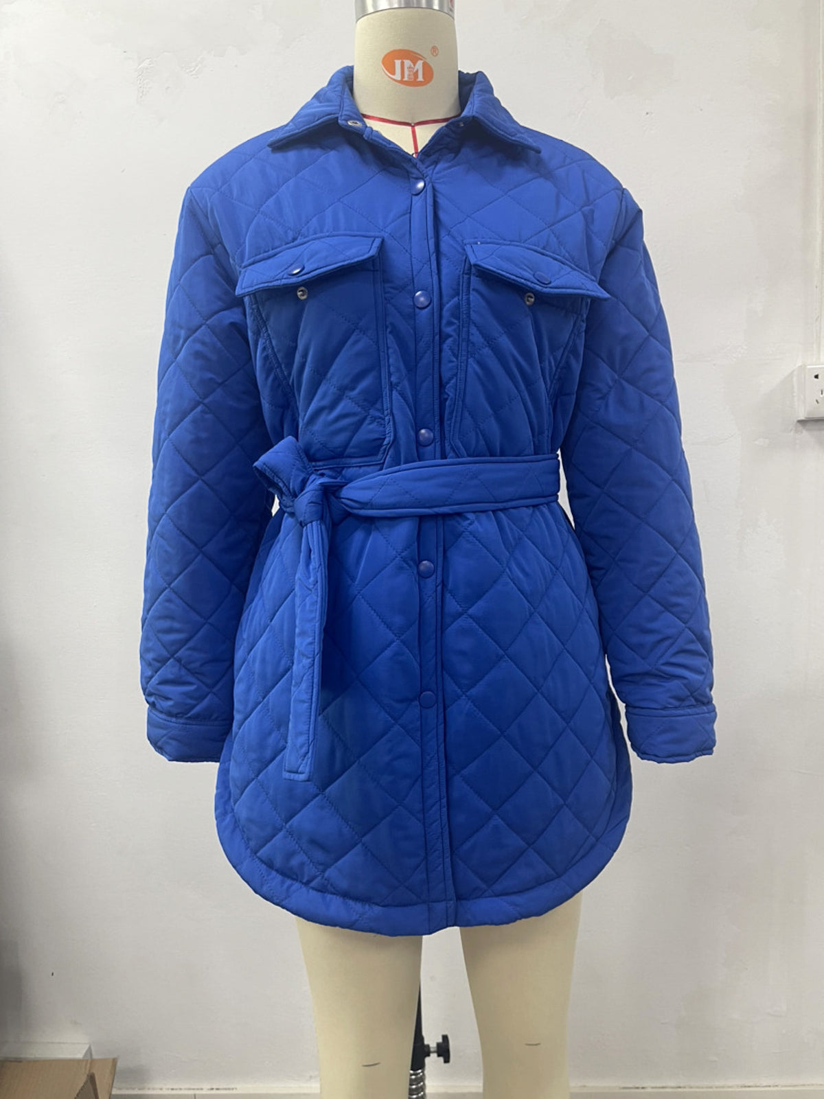 Long Breasted Lapel Cotton Jacket – 25 Edition - enhanced image 1