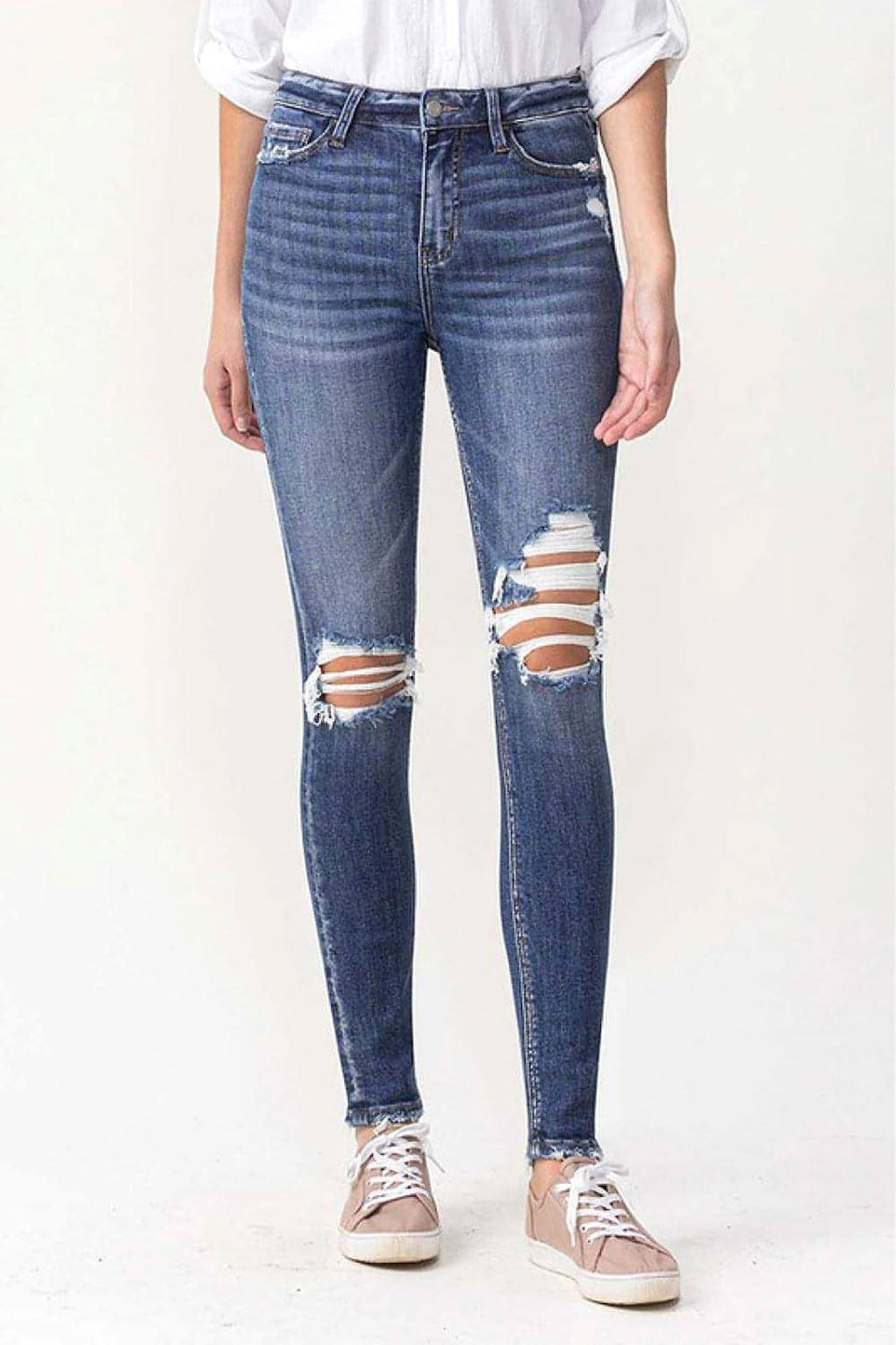 Lovervet Hayden Full Size High Rise Skinny - enhanced image 1