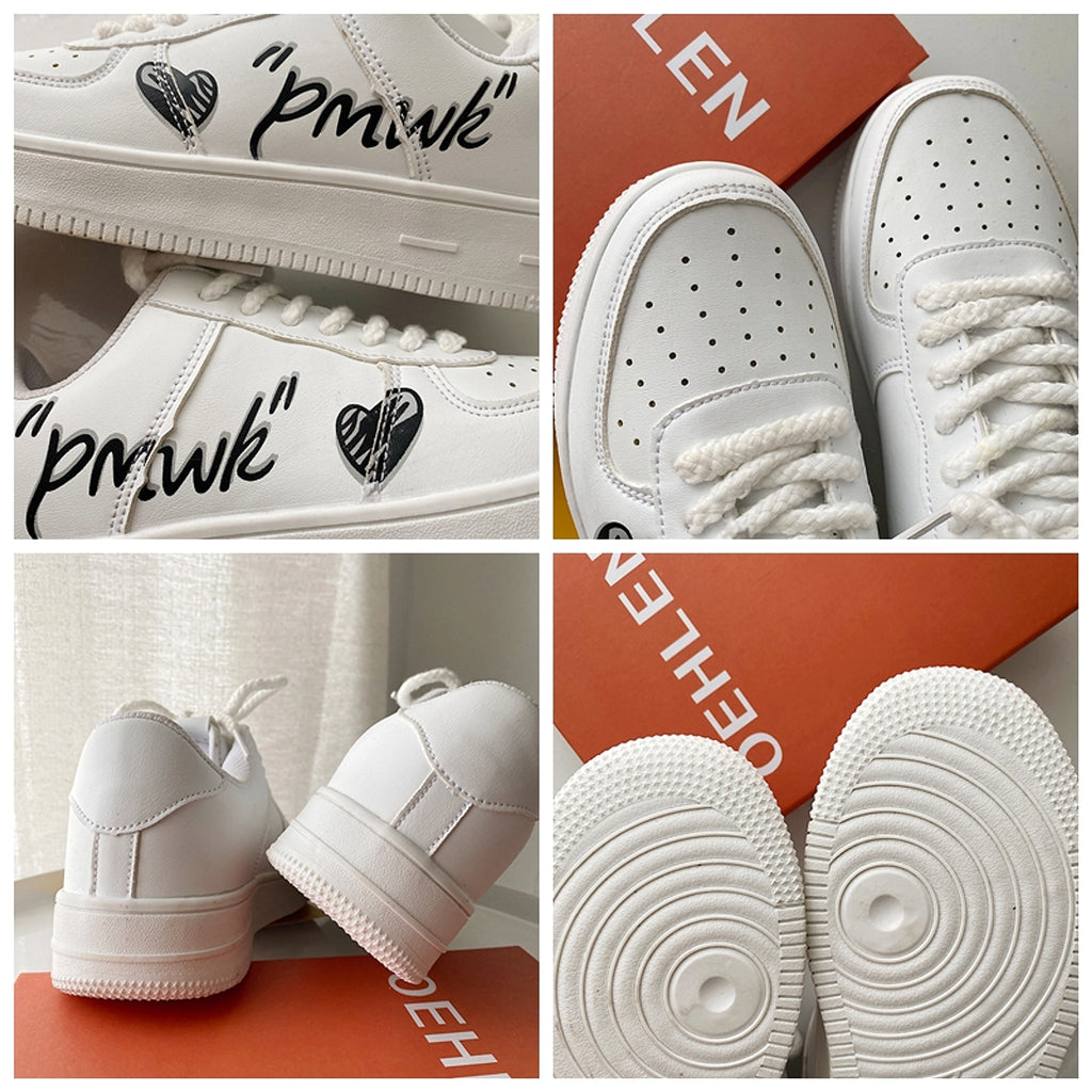 Low Cut Small White Shoe Men - enhanced image 1