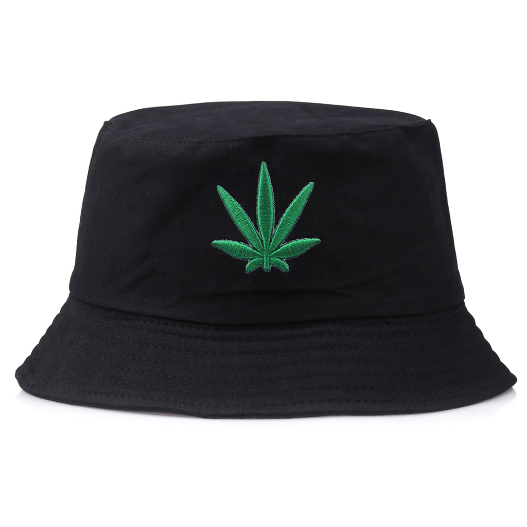 Maple Leaf Embroidered Fisherman Hat - enhanced image 1
