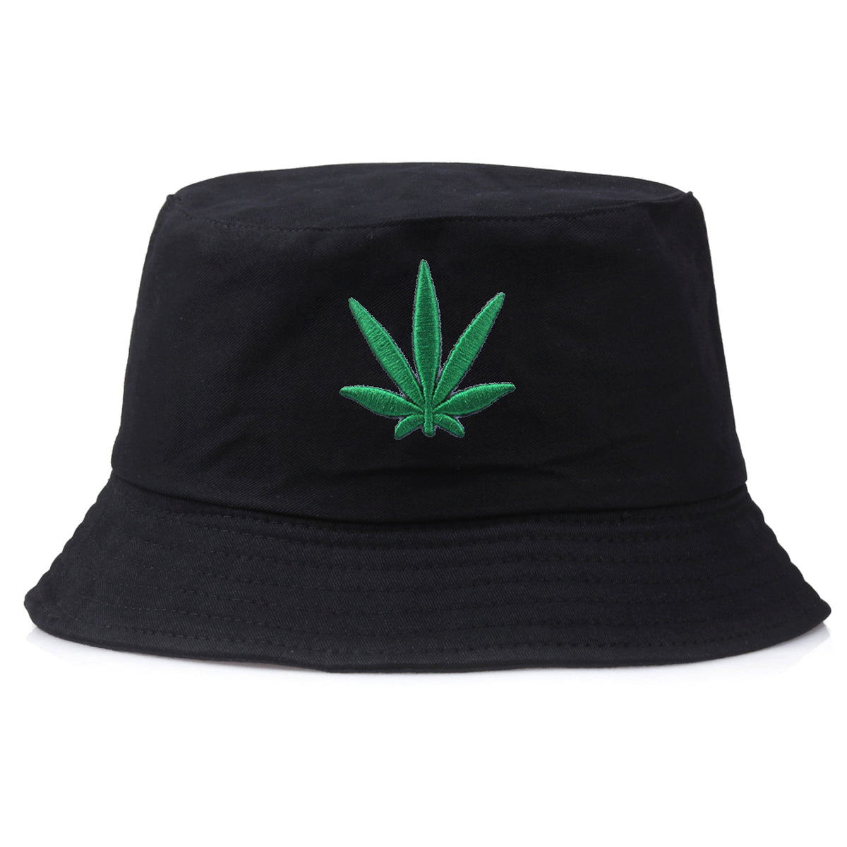 Maple Leaf Embroidered Fisherman Hat - enhanced image 1