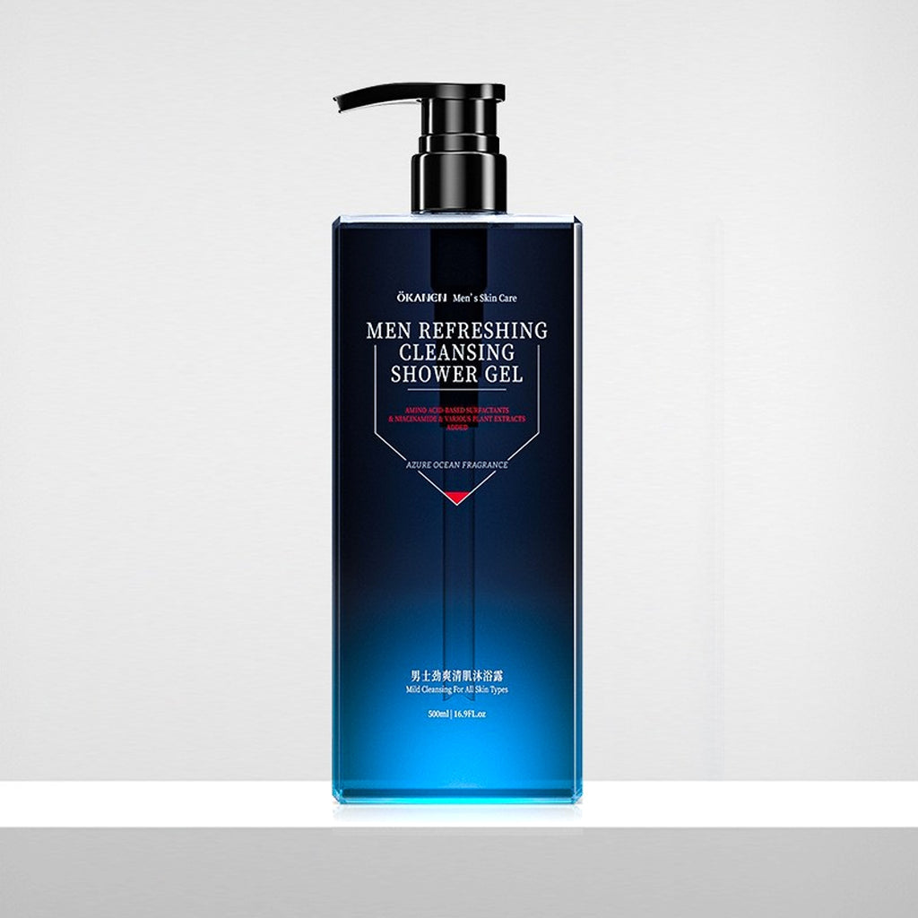Men’s Shower Gel + Shampoo Set (2×500ml) - enhanced image 1