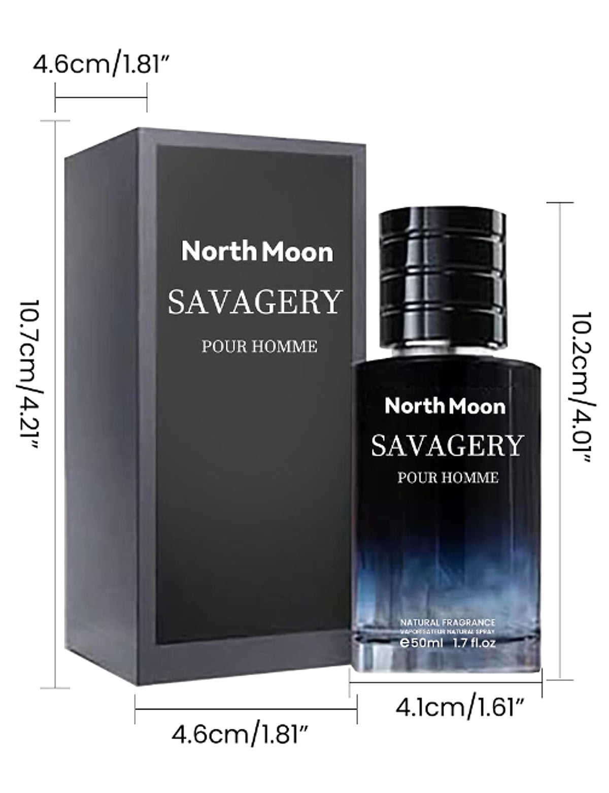 Men's Perfume Natural Fresh Alight Fragrance Long-lasting Portable - enhanced image 1