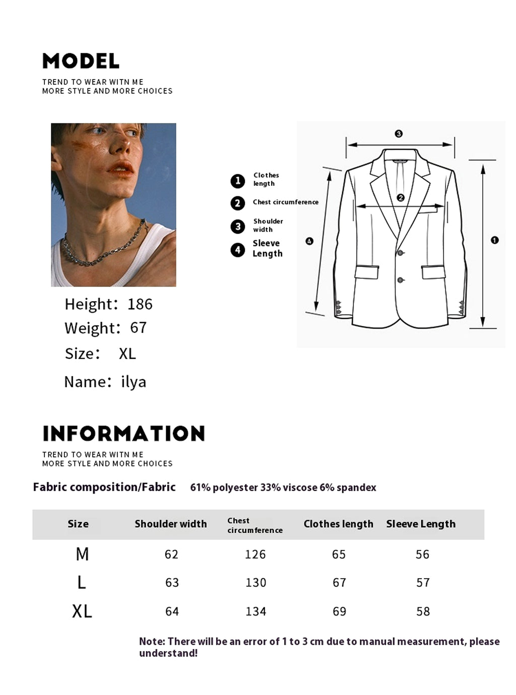 Men's Ribbon Lapel Cardigan Hoodie – Designer Half-Zip Pullover - enhanced image 1