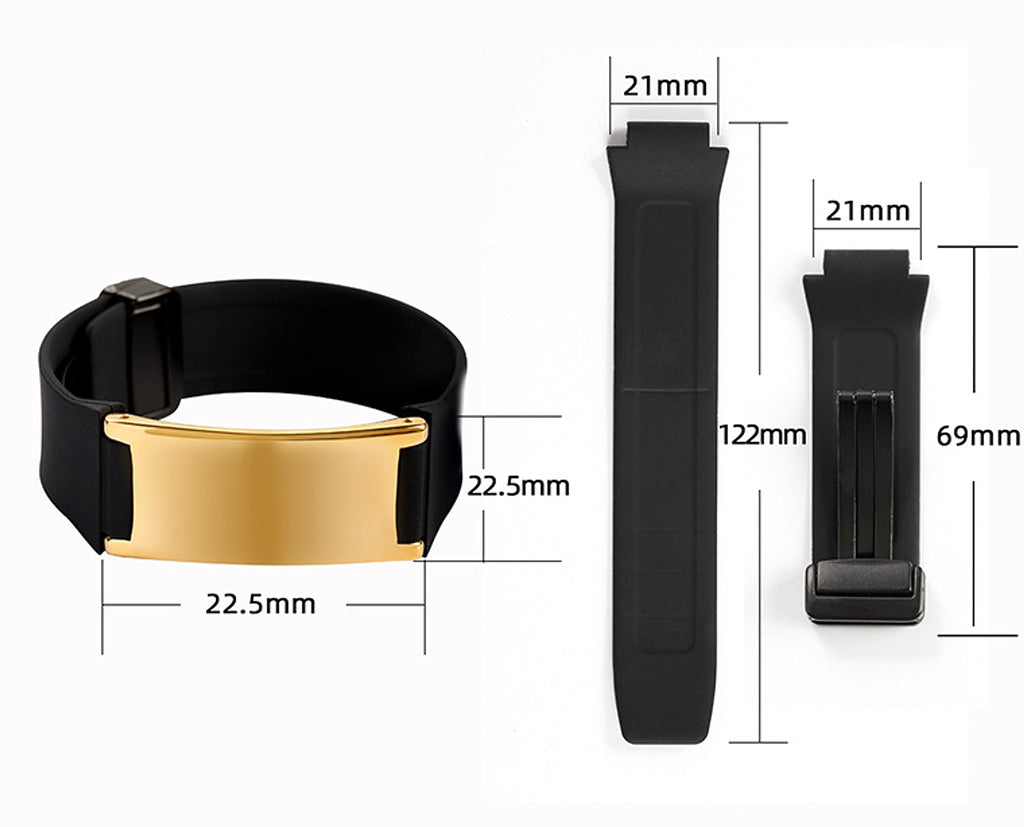 Negative Ion Watch Strap For Men And Women Adjustable - enhanced image 1