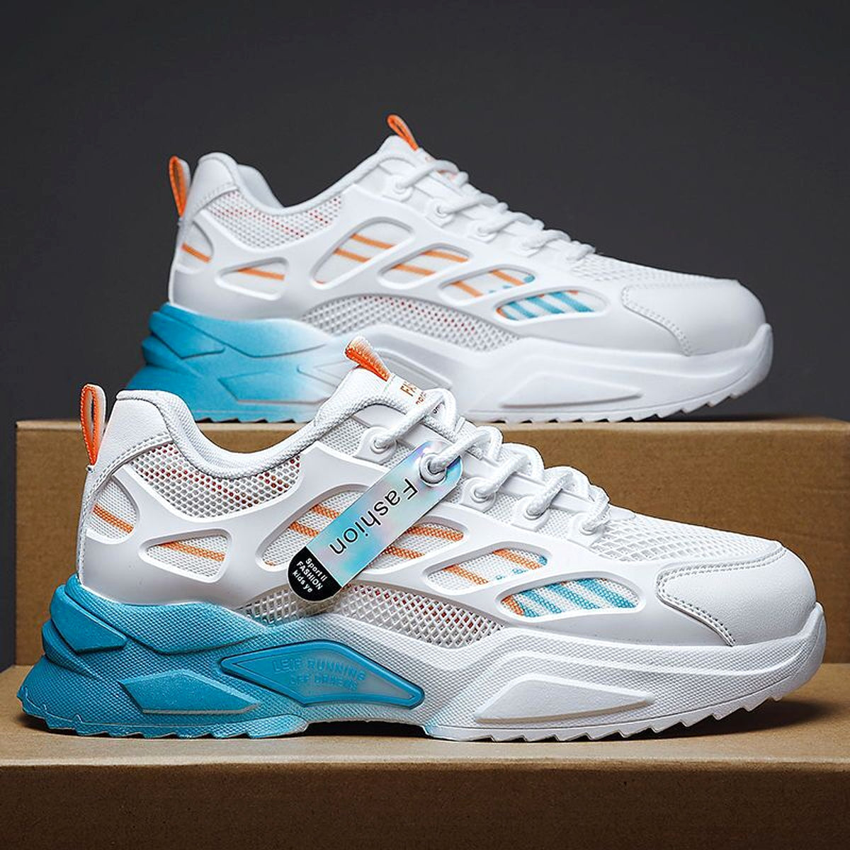 AeroStride™ – New Breathable Mesh Shoes for Men - enhanced image 1