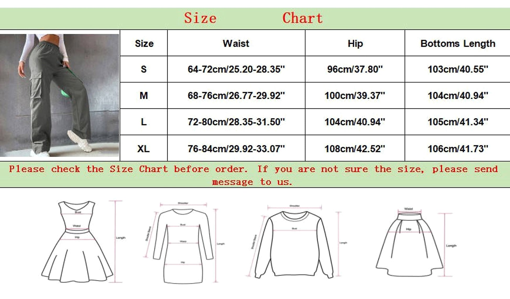Women Wide Leg Pants Straight Loose (Jeans) - enhanced image 1