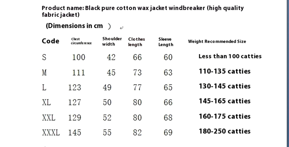 Oil Wax Jacket Trench Retro Biker's Waterproof Coat For Men - enhanced image 1