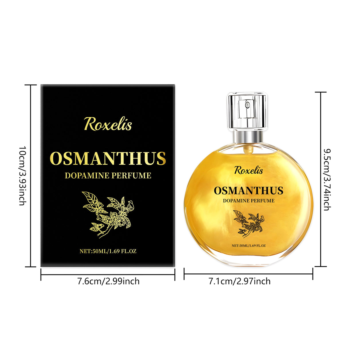 Osmanthus Gilding Perfume Spray Long-lasting Light Perfume - enhanced image 1
