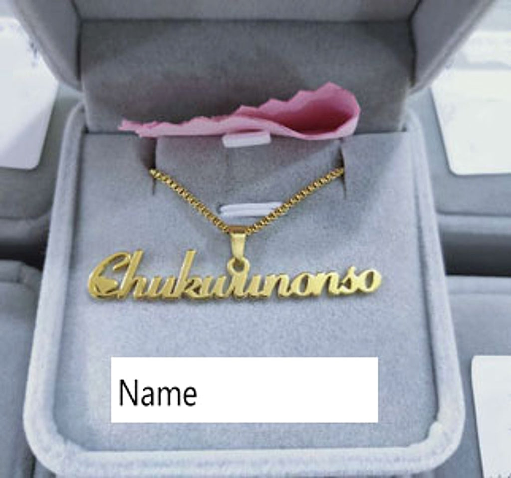 Personalize name necklace custom necklace - enhanced image 1