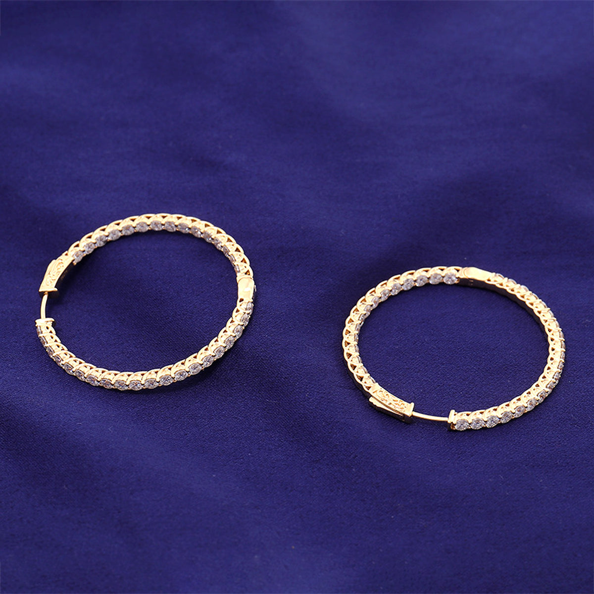 Personalized Big Diameter Earrings – Luxury Statement Jewelry - enhanced image 1