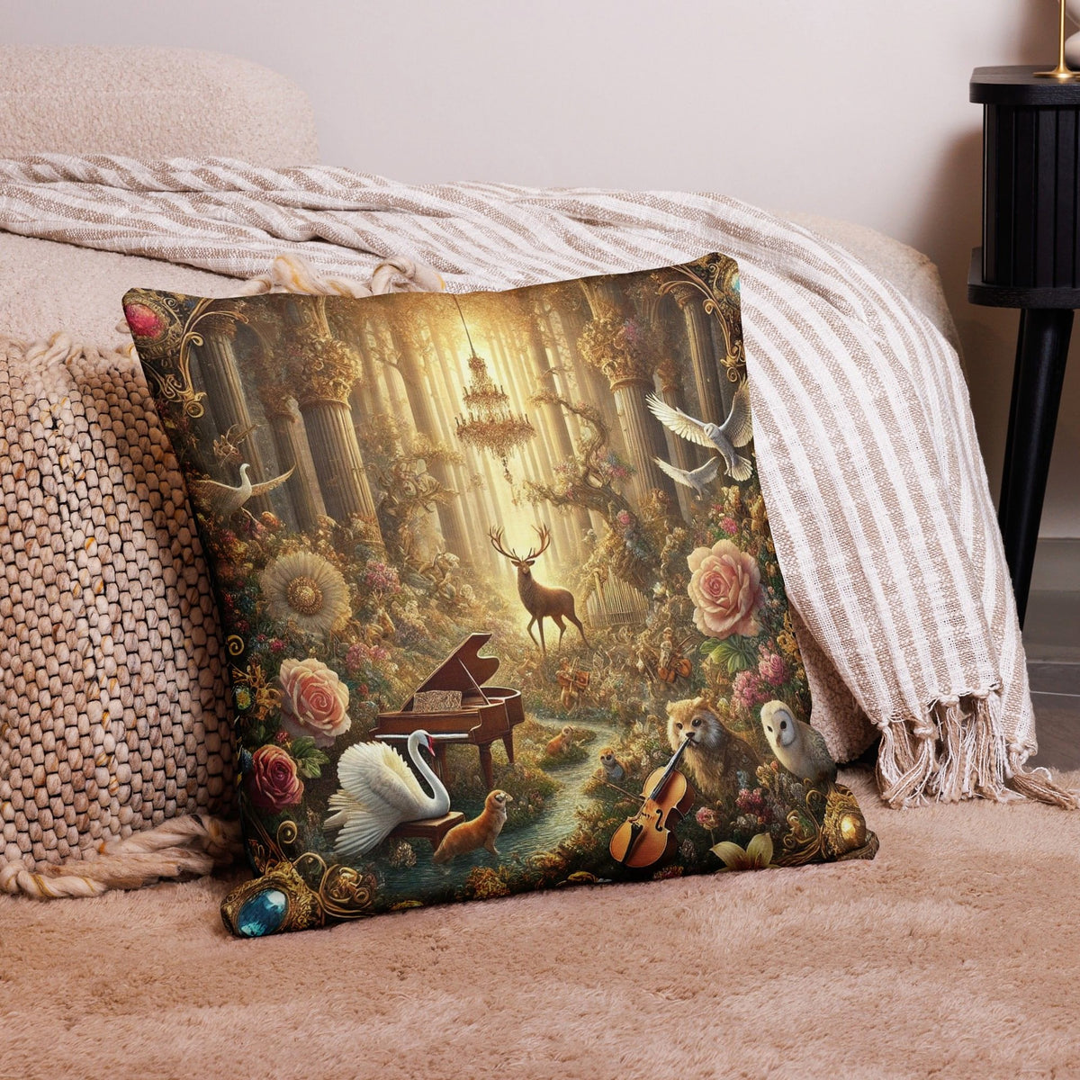 Premium Pillow - Enchanted Forest - enhanced image 1