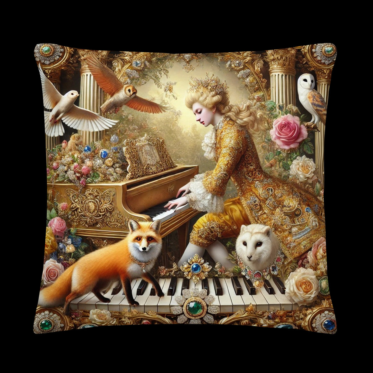 Premium Pillow - Enchanted Forest - enhanced image 1