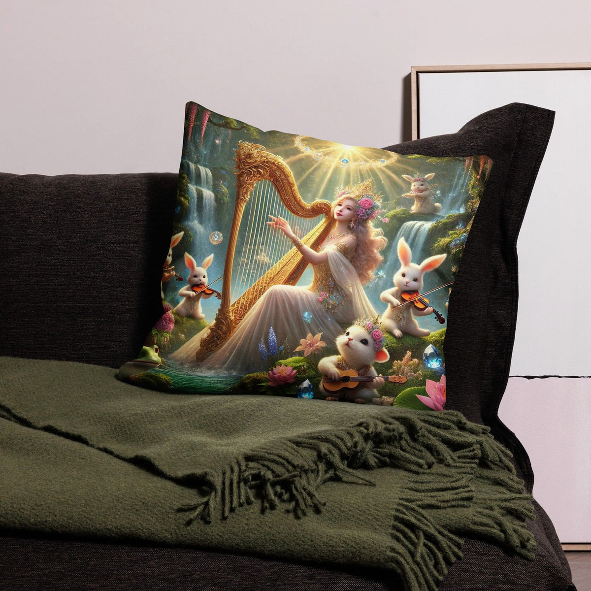Premium Pillow - Enchanted Forest - enhanced image 1