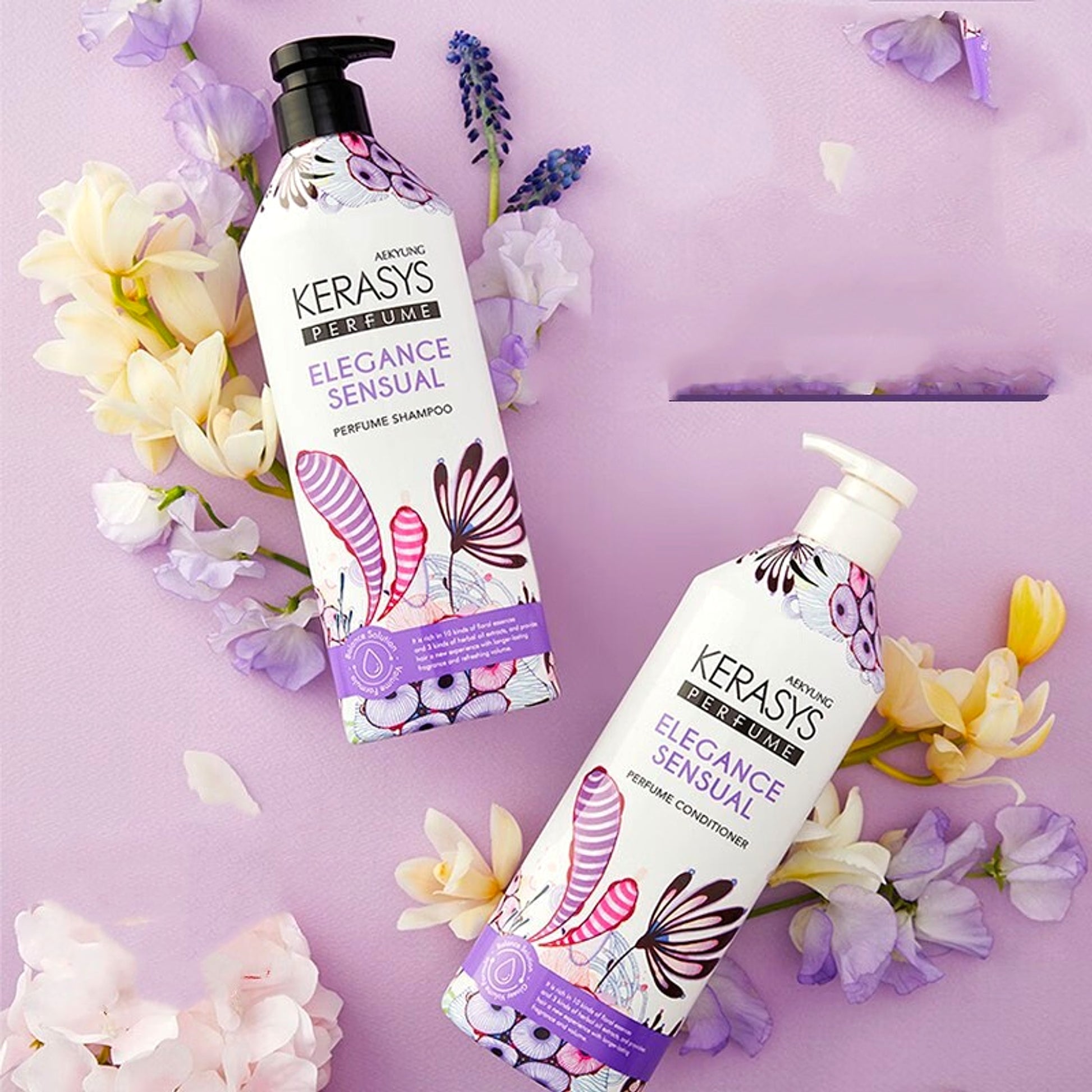 Purple Shampoo & Conditioner Set – Scented Haircare Duo - enhanced image 1