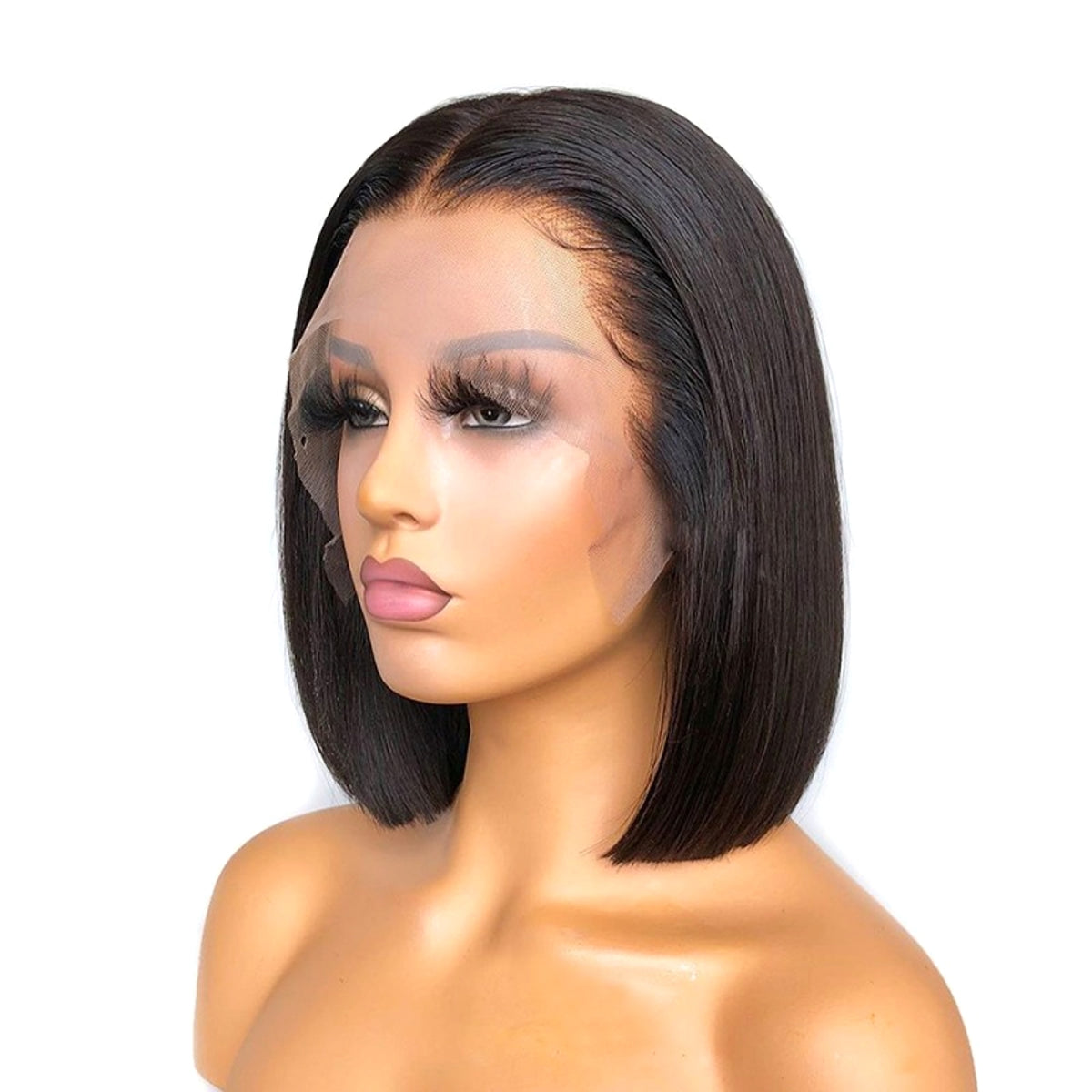 LuxeWave - Real Lace Headband Human Hair Silk - enhanced image 1