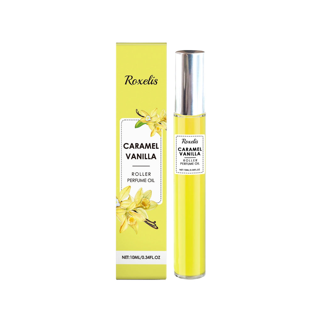 Roxelis Caramel Vanilla – Roll-On Perfume Oil (10ml) - enhanced image 1