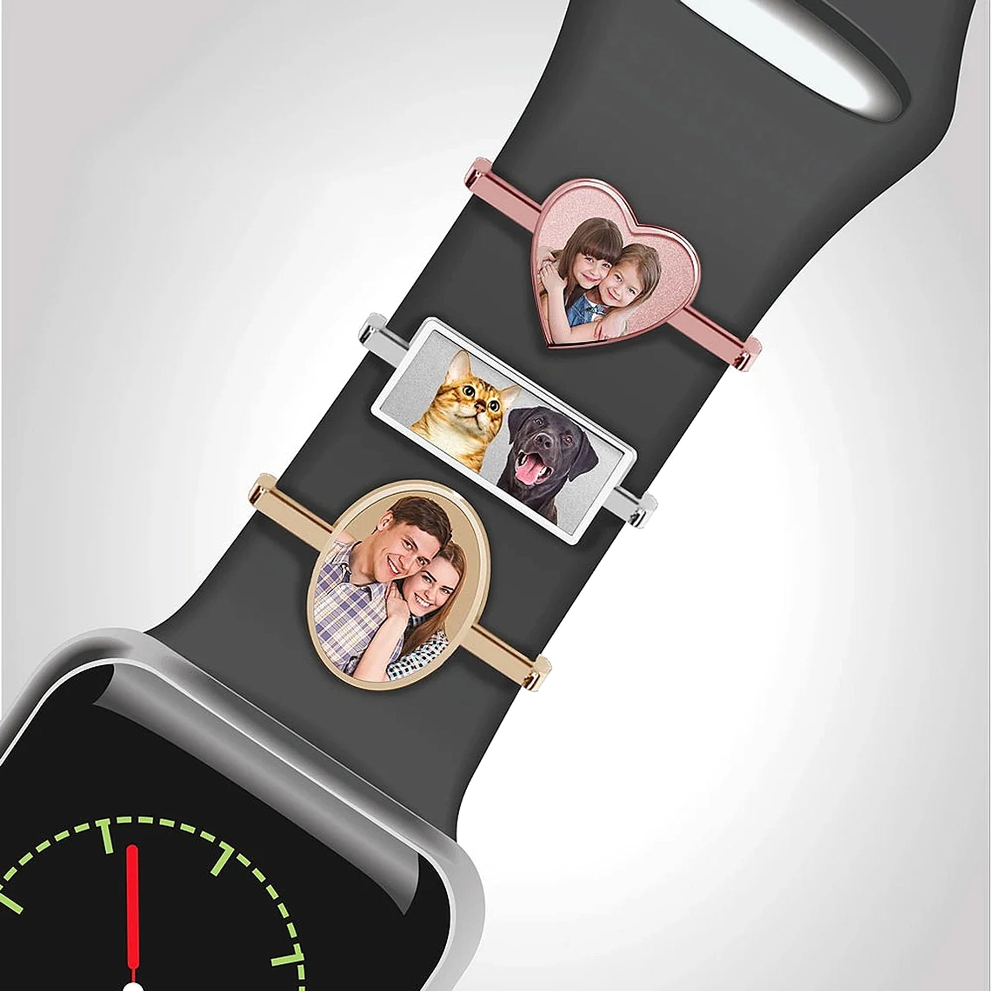 Smartwatch Accessory – Decorative Buckle for Watch Straps - enhanced image 1