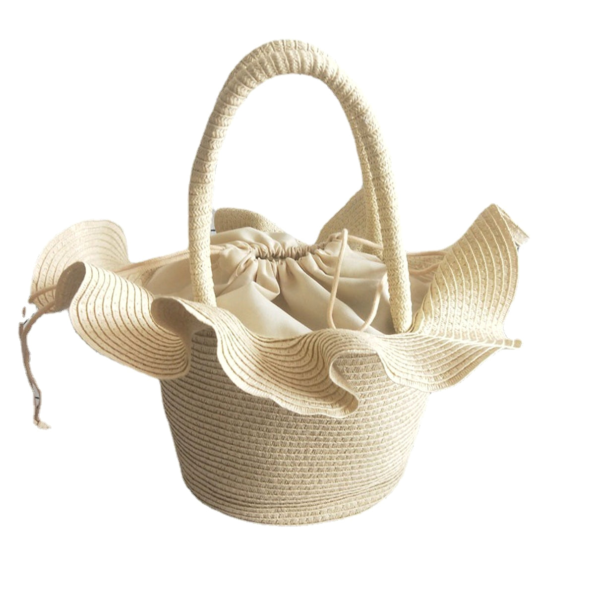 SolunaWeave™ – Flare Hat Basket Bag - enhanced image 1