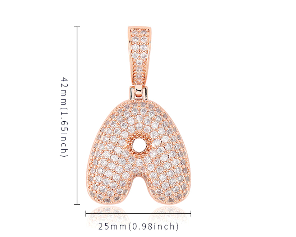 Stitchable Custom Hip Hop Necklace - enhanced image 1