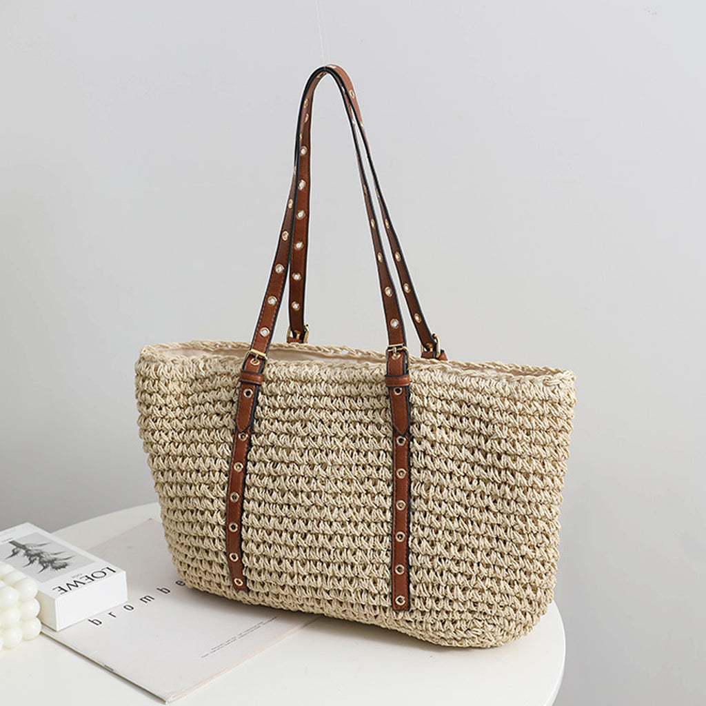 TerraWeave™ Tote – Natural Woven Edition - enhanced image 1