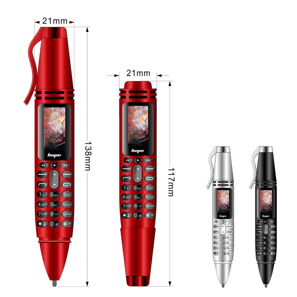 The New AK007 Ultra-small Mini Bluetooth Phone Multi-language Accessories - enhanced image 1