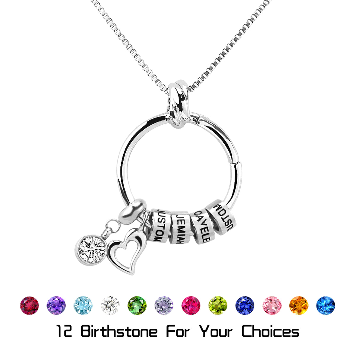 Trendy Love Pendant Exclusive Lettering Necklace With Diamonds - enhanced image 1
