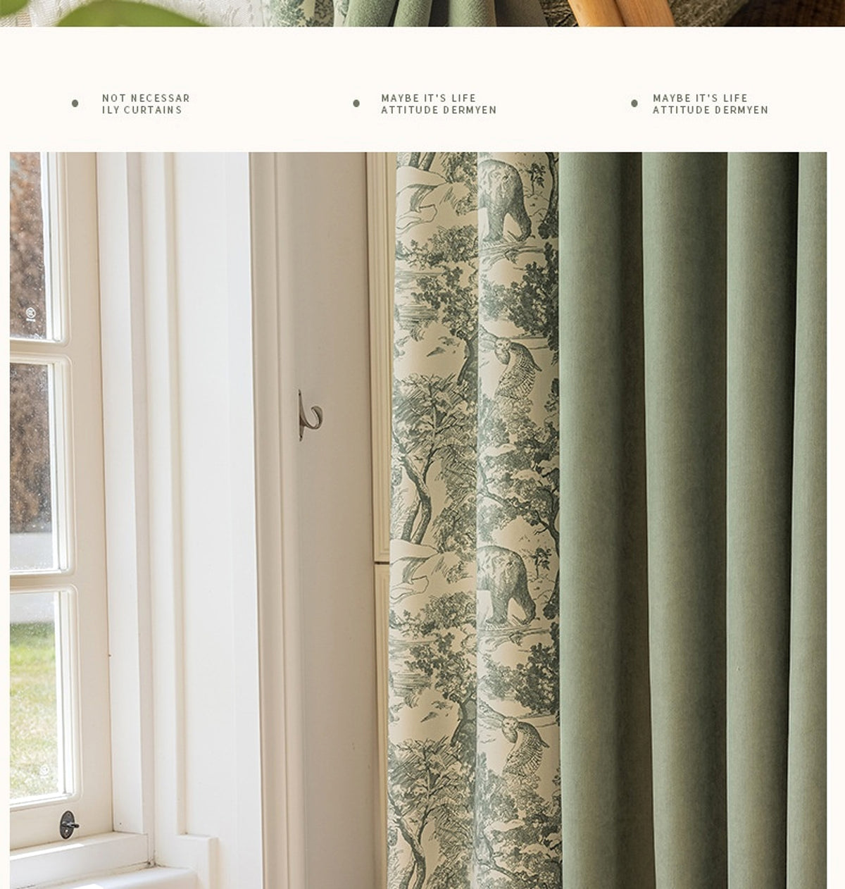 VeluxeDrape™ – French Chenille Blackout Curtain for Bedrooms - enhanced image 1