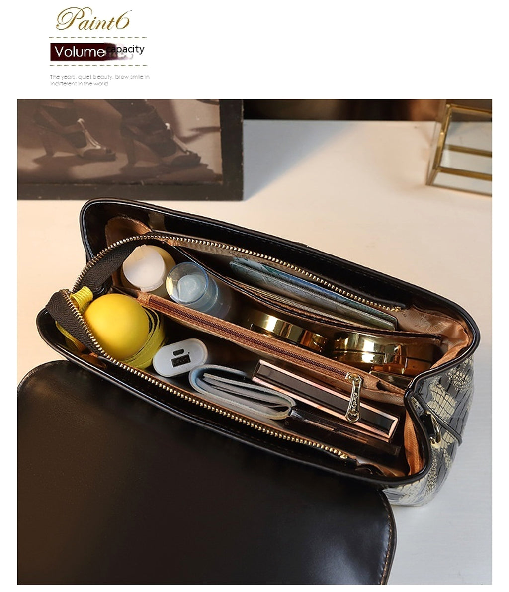 ViperMode™ – Snake Print Shoulder Messenger Bag - enhanced image 1