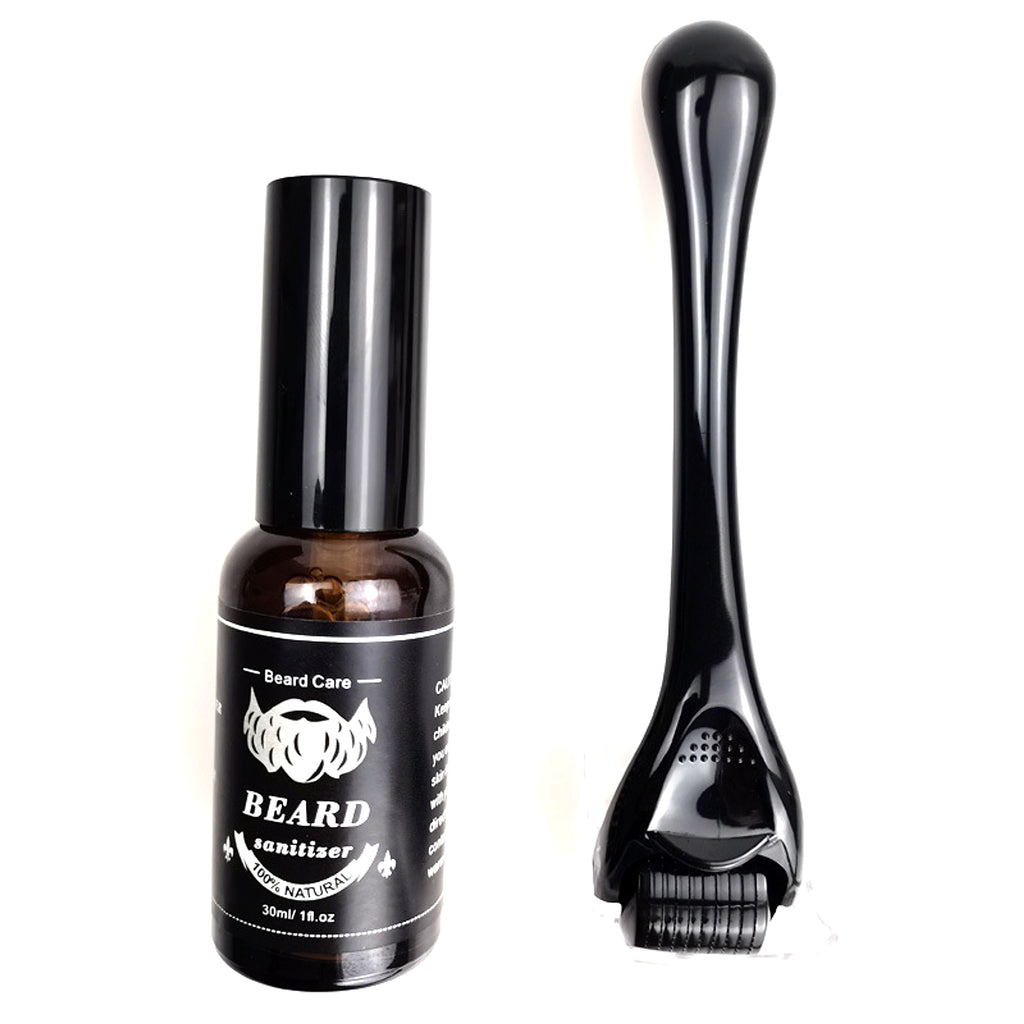 VOLTEN™ – Beard Grooming Kit with Derma Roller & Disinfectant - enhanced image 1
