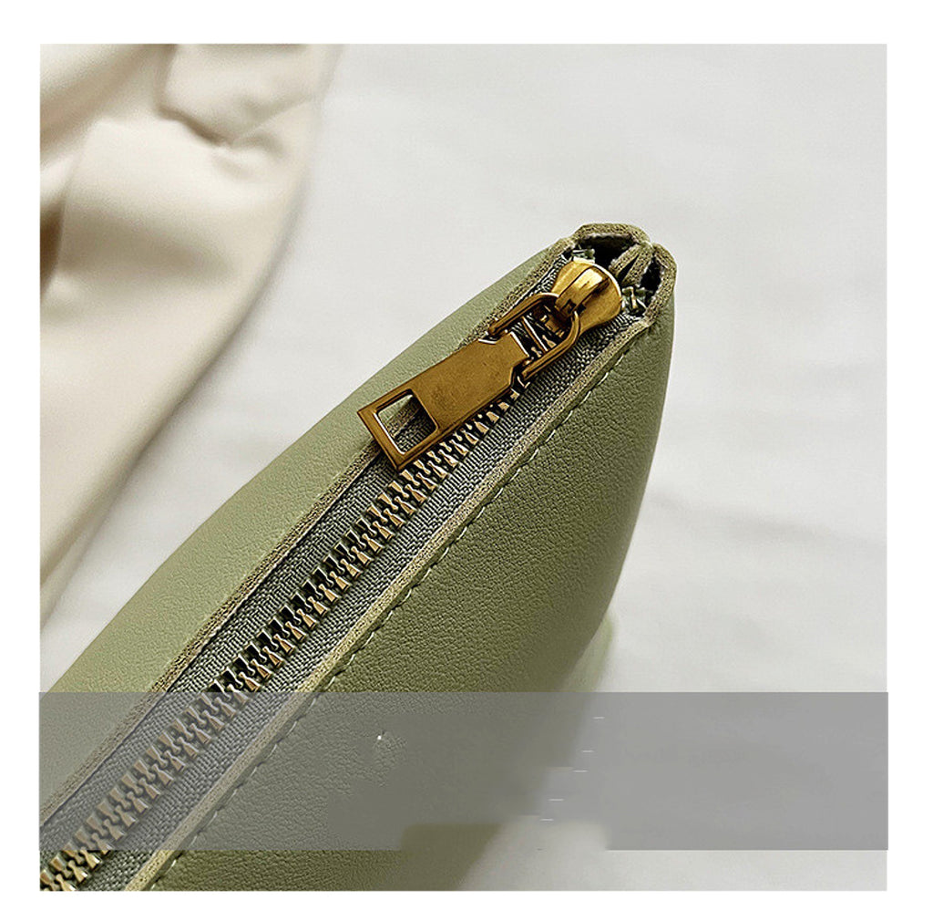 WeaveEase™ – Two-Tone Contrast Woven Shoulder Bag - enhanced image 1
