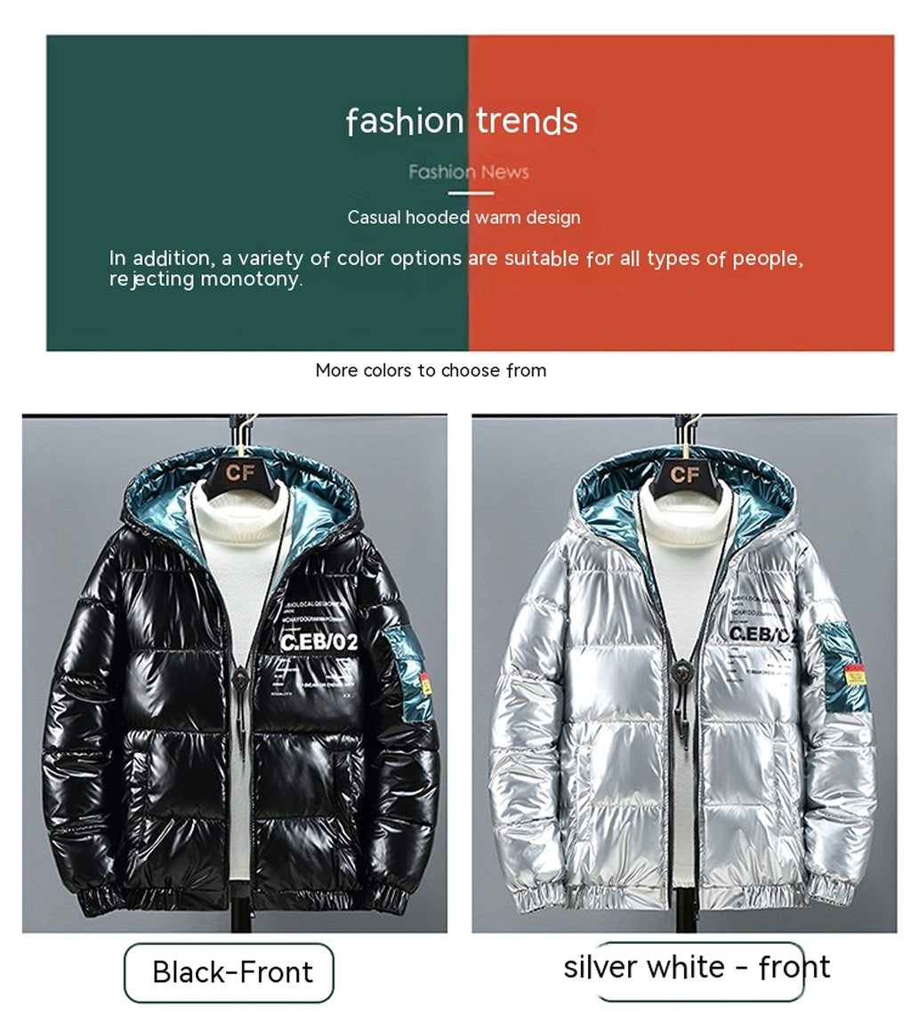 Winter Down Thick  Jacket Men - enhanced image 1