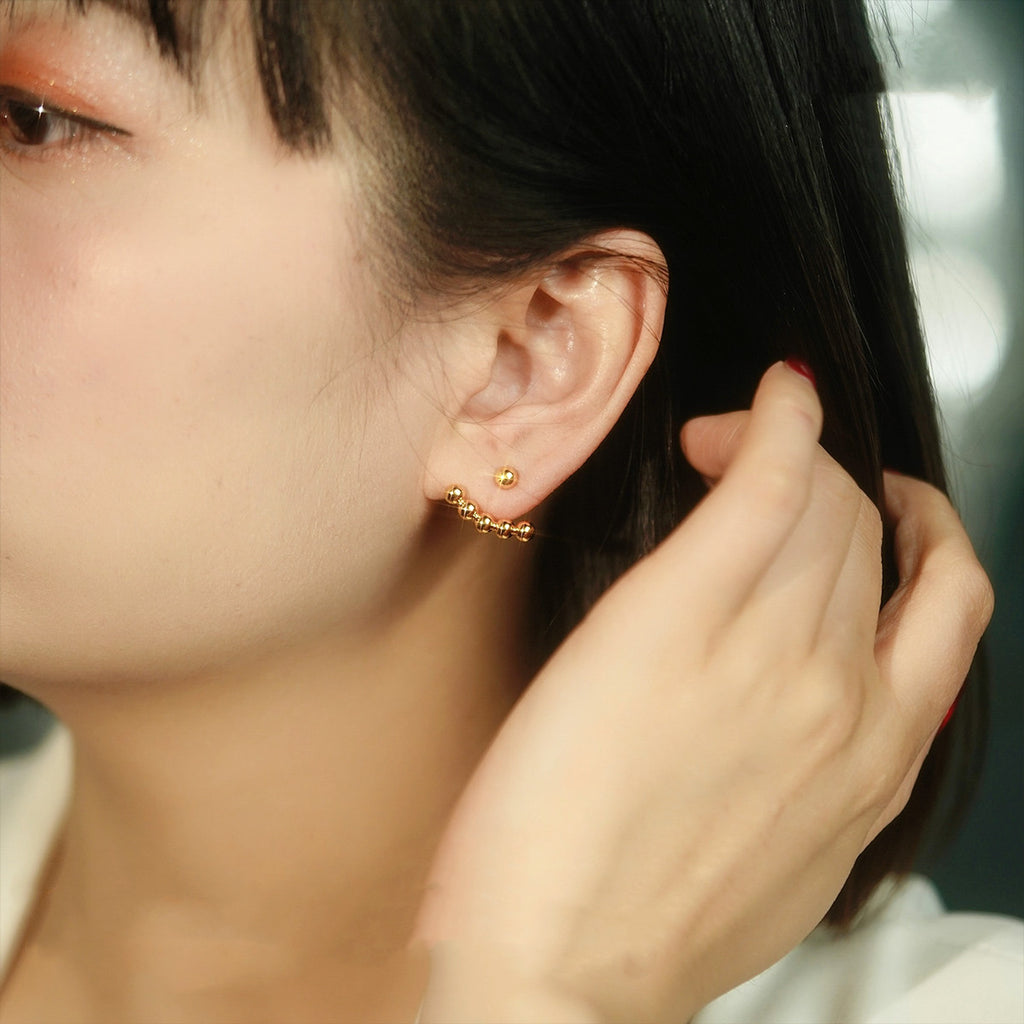 Women's Fashionable And Temperamental Geometric Earrings - enhanced image 1