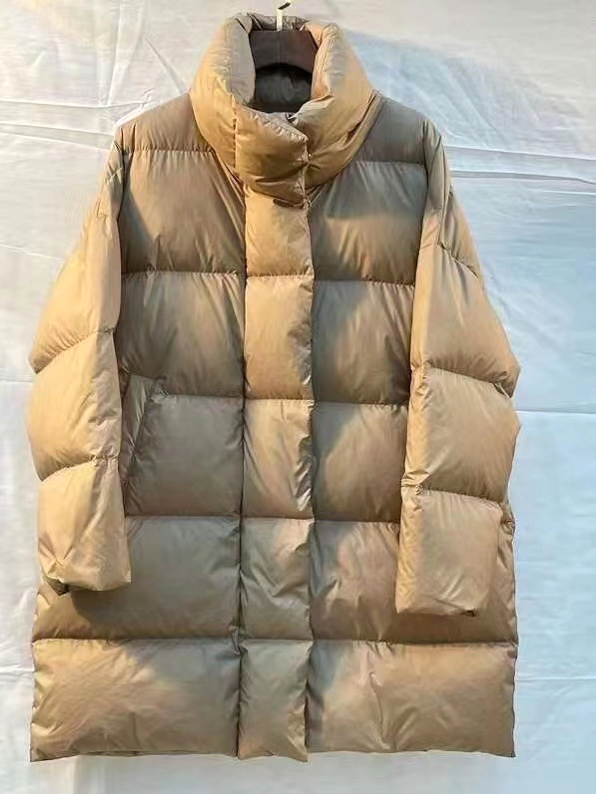 Women's Mid-Length Down Jacket – Ultra Warm with Stand Collar - enhanced image 1