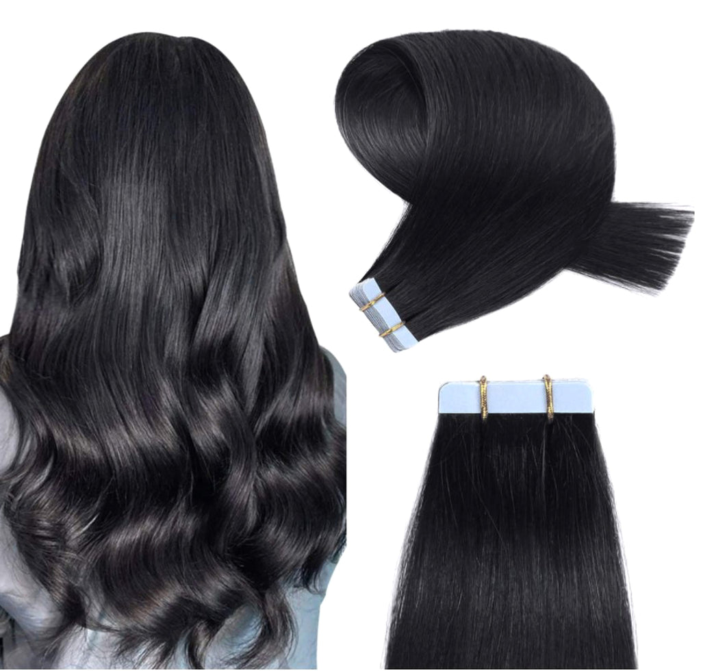 No Trace Invisible Extension Piece Female Real Hair - enhanced image 1