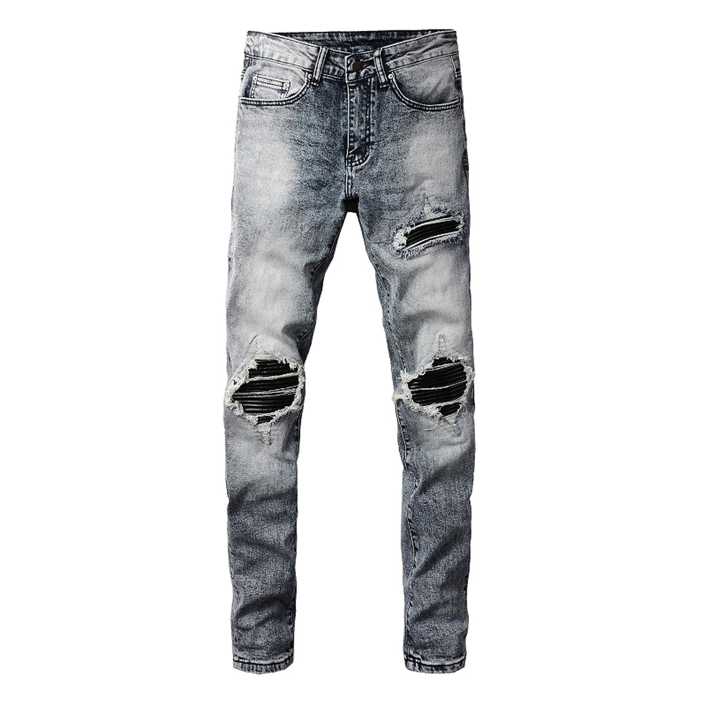 American Retro Jeans Trendy Men - enhanced image 2
